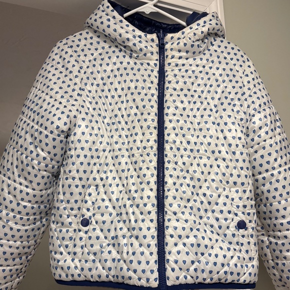 Roller Rabbit Jackets & Blazers - Women’s Roller Rabbit small Heart Print Reversable Puffer Jacket